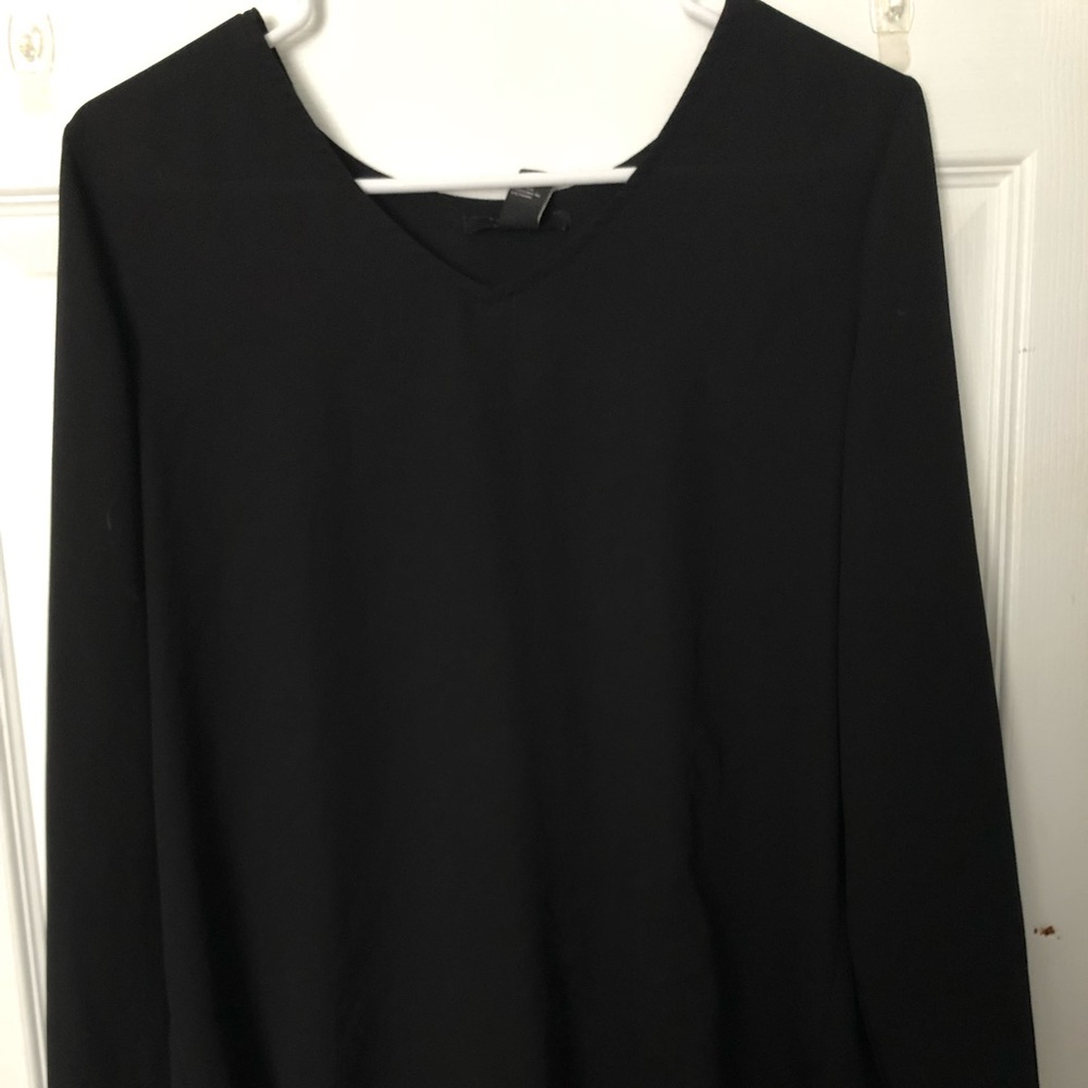 Forever 21 black blouse